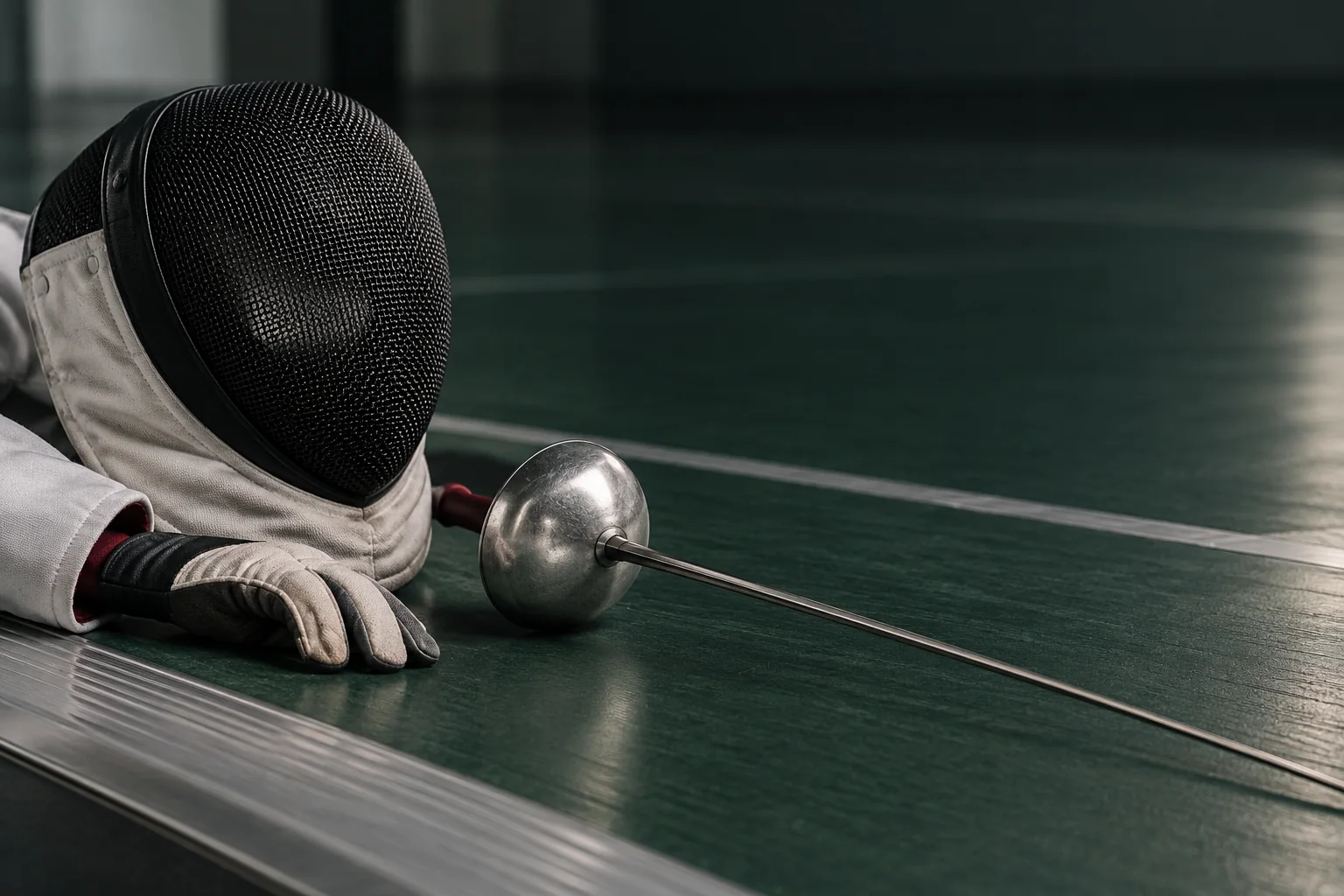 Illustrative fencing equipment photograph